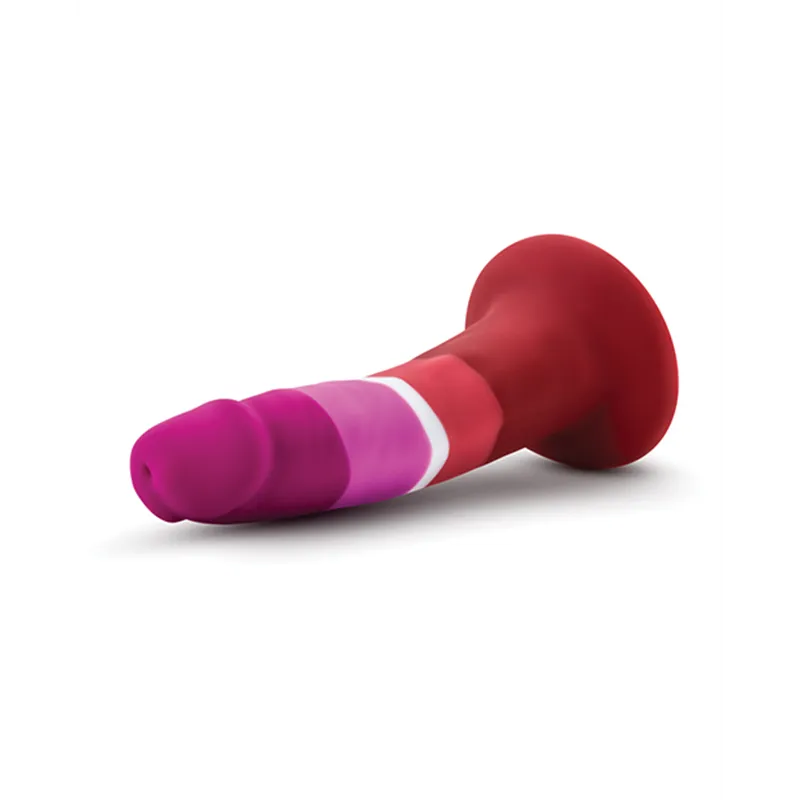 Avant P3 Lesbian Pride Silicone Dildo