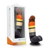 Bear Pride Silicone Dildo with Suction Cup Base
