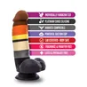 Bear Pride Silicone Dildo with Suction Cup Base