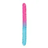 Double Dong with Multicolor Gradient Finish 18 Inch
