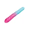 Double Dong with Multicolor Gradient Finish 18 Inch