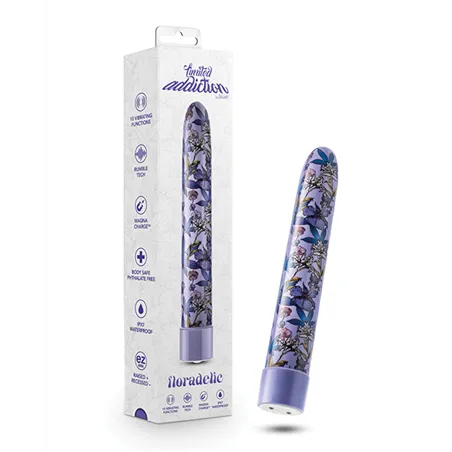 Floradelic Rechargeable G-Spot Vibrator with RumbleTech