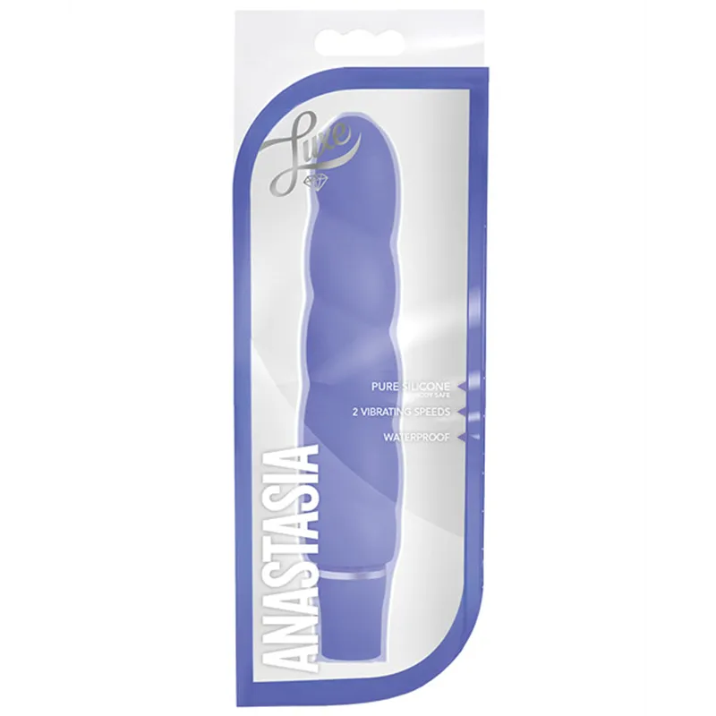 Anastasia Silicone Vibrator with Spiral Detail