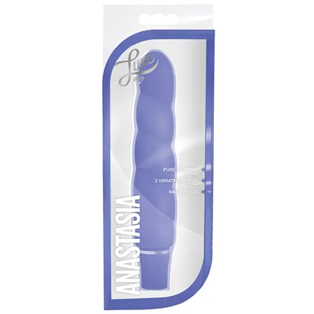 Anastasia Silicone Vibrator with Spiral Detail