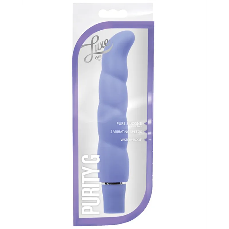 G-Spot Silicone Vibrator with Ergonomic Curve