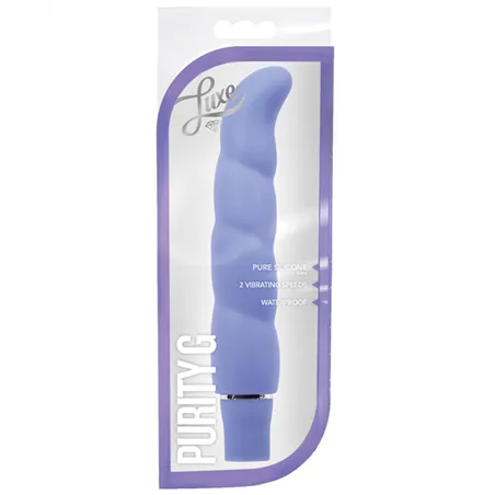 G-Spot Silicone Vibrator with Ergonomic Curve