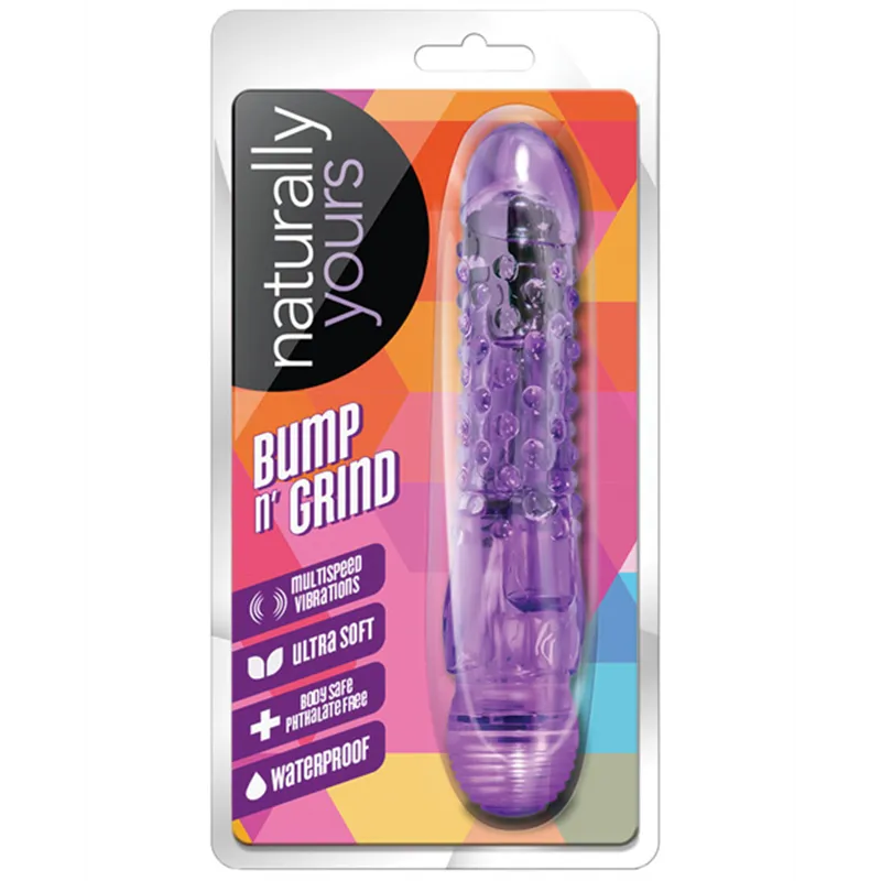 Bump n Grind Flexible Realistic Vibrator with Texture