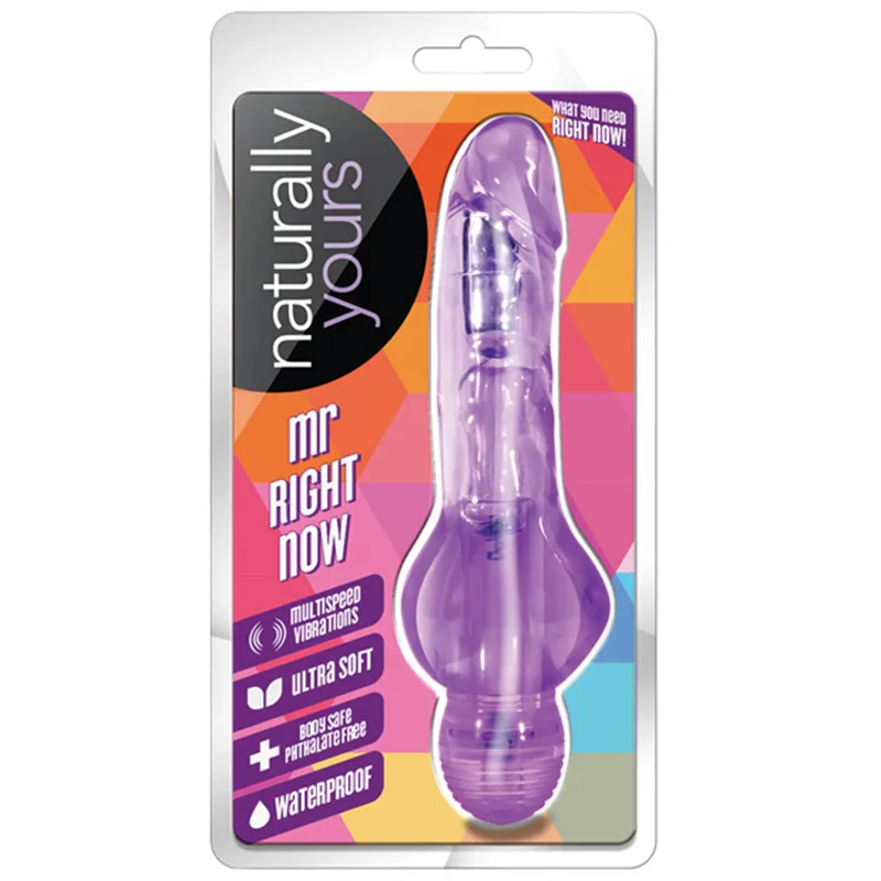 Naturally Yours Mr. Right Now Flexible Vibrator