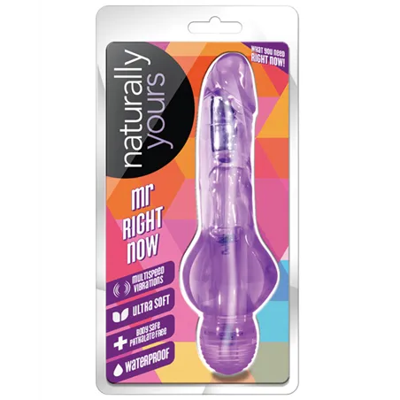 Naturally Yours Mr. Right Now Flexible Vibrator