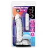 Vibrating Classic Dildo with Removable Bullet