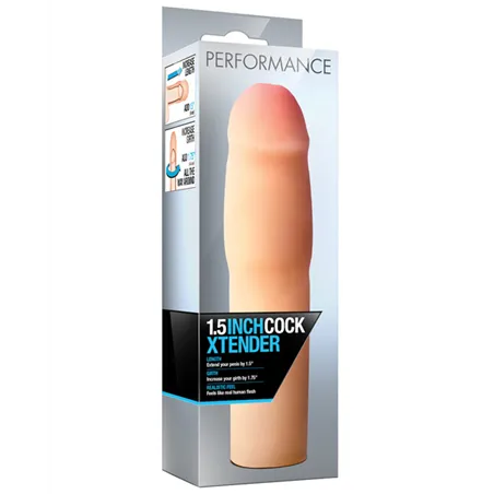 Penis Extender Sleeve with Sensa Feel Technology 1.5 Inch
