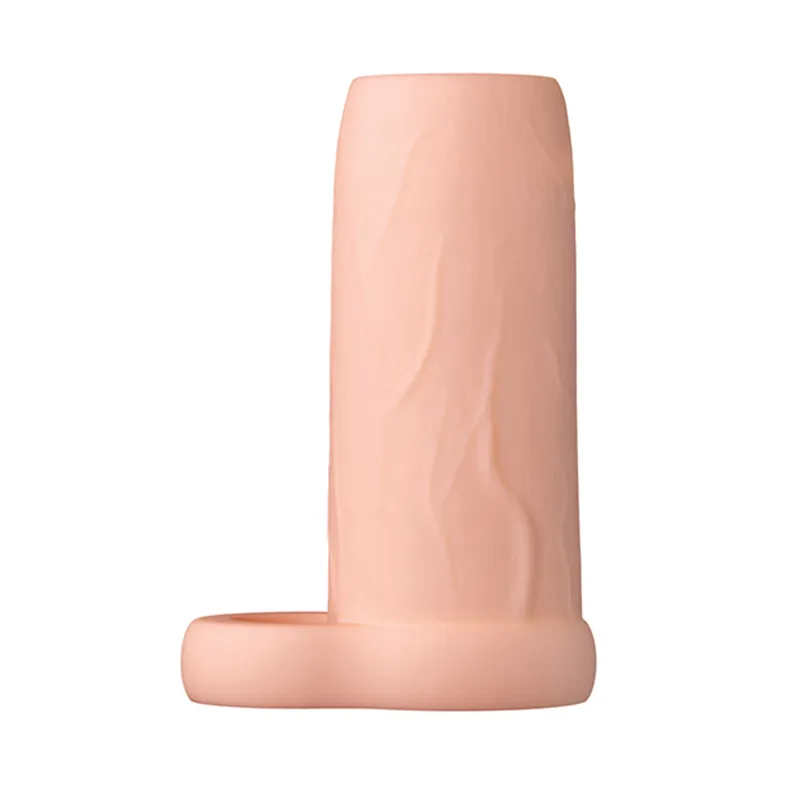 Penis Enhancement Sleeve 3.5 Inch with Ribbed Interior