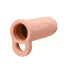 Penis Enhancement Sleeve 3.5 Inch with Ribbed Interior