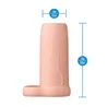 Penis Enhancement Sleeve 3.5 Inch with Ribbed Interior