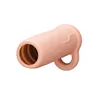 Penis Enhancement Sleeve with Ribbed Interior 4.25"