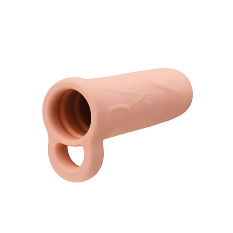 Penis Enhancement Sleeve with Ribbed Interior 4.25"
