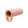 Penis Enhancement Sleeve with Ribbed Interior 4.25"