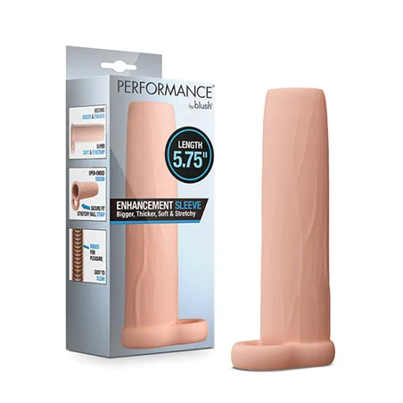 Penis Enhancement Sleeve 5.75 Inch with Ribbed Interior