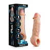 Silicone Penis Extender with Dual Density Body and Ball Strap