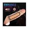 Silicone Penis Extender with Dual Density Body and Ball Strap