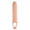 Performance Plus 10 Inch Silicone Penis Extender with Ball Strap