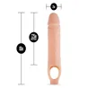 Performance Plus 10 Inch Silicone Penis Extender with Ball Strap