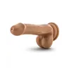 Realistic Cock with Suction Cup 6 Inch in Mocha