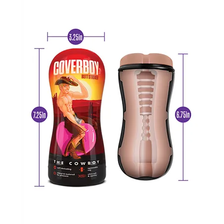 Coverboy Cowboy Self-Lubricating Pocket Stroker