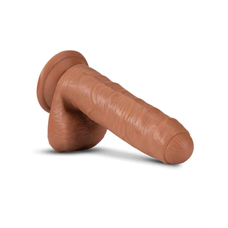 Coverboy Derek Realistic Dildo with Suction Cup in Mocha