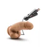 Coverboy MMA Fighter Vibrating Realistic Dildo with Remote Control, 7 Inch, Mocha