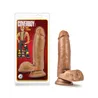 Realistic Dildo with Suction Cup Base, Harness Compatible