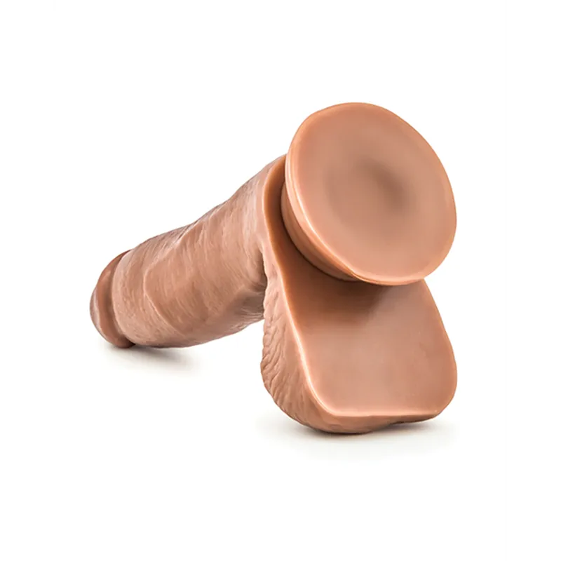 Realistic Dildo with Suction Cup Base, Harness Compatible