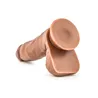Realistic Dildo with Suction Cup Base, Harness Compatible
