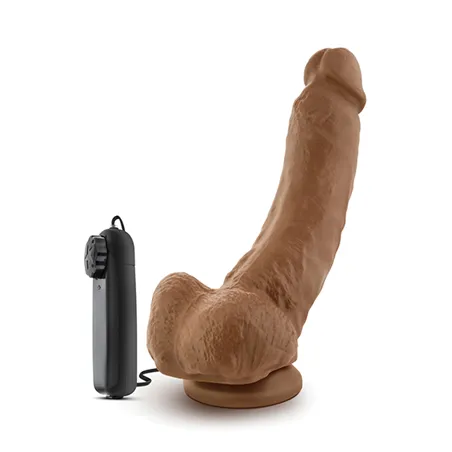 Coverboy The Boxer Vibrating Realistic Dildo with Suction Cup 9 Inch