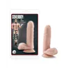 Realistic Uncut Dildo with Suction Cup Base
