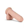 Realistic Uncut Dildo with Suction Cup Base