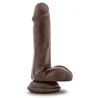 Top Gun Tommy Realistic Dildo with Suction Cup in Chocolate