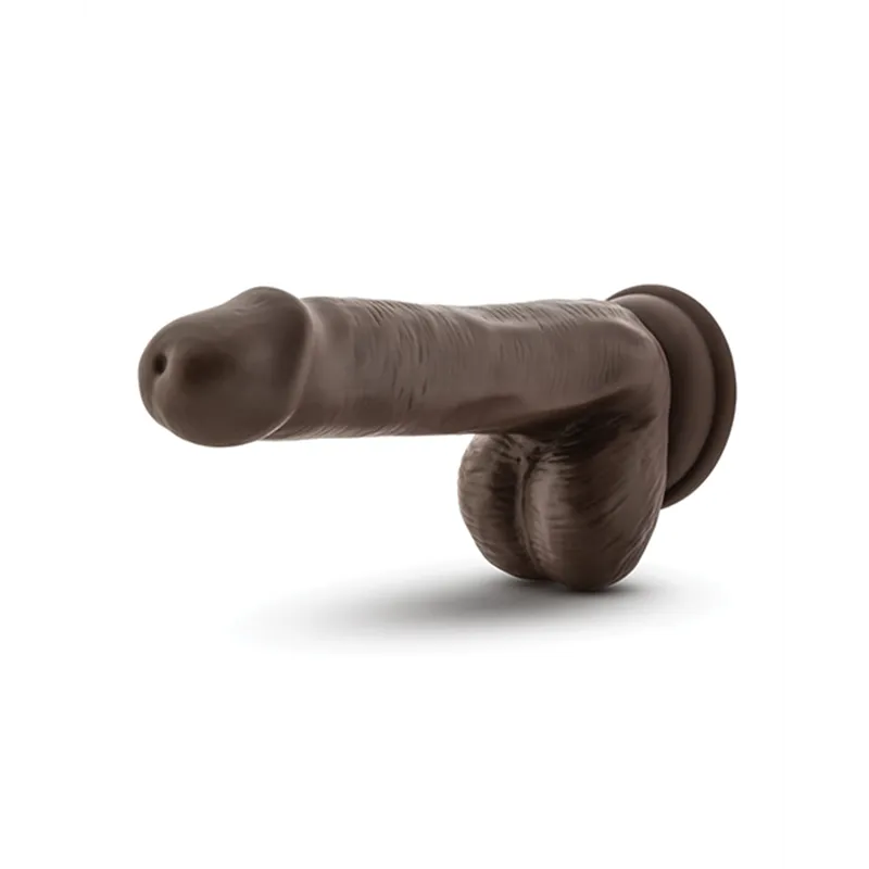 Top Gun Tommy Realistic Dildo with Suction Cup in Chocolate
