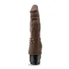 Dr. Skin 8 Inch Realistic Vibrating Dildo with Clitoral Nubs