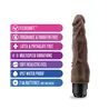 Dr. Skin 8 Inch Realistic Vibrating Dildo with Clitoral Nubs