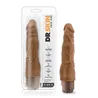 Dr. Skin Realistic Vibrating Dildo 8 Inch with Clitoral Nubs