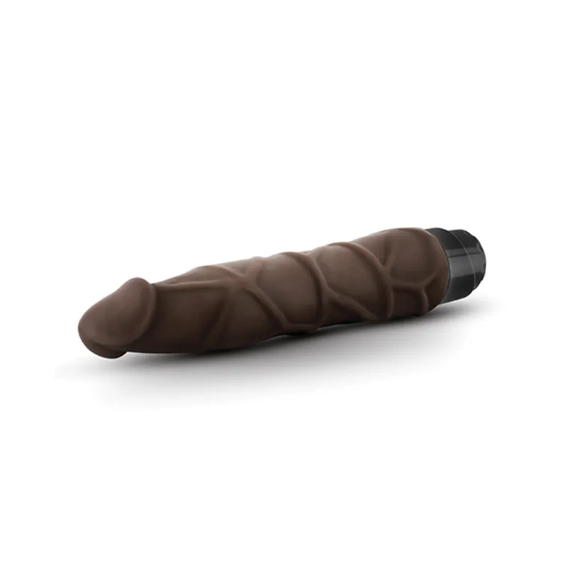 Dr. Skin Realistic Vibrating Dildo with FlexiShaft 9 Inch