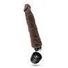 Dr. Skin Realistic Vibrating Dildo with FlexiShaft 9 Inch