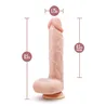 Realistic Gyrating Dildo with Remote Control 8.5 Inch
