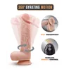 Realistic Gyrating Dildo with Remote Control 8.5 Inch