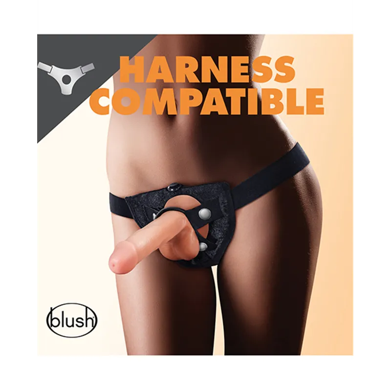 Gyrating Realistic Dildo with Suction Cup Base 6 Inch