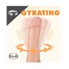 Gyrating Realistic Dildo with Suction Cup Base 6 Inch