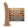 Dr. Skin Realistic Dildo with Suction Cup Base 8.5 Inch in Mocha