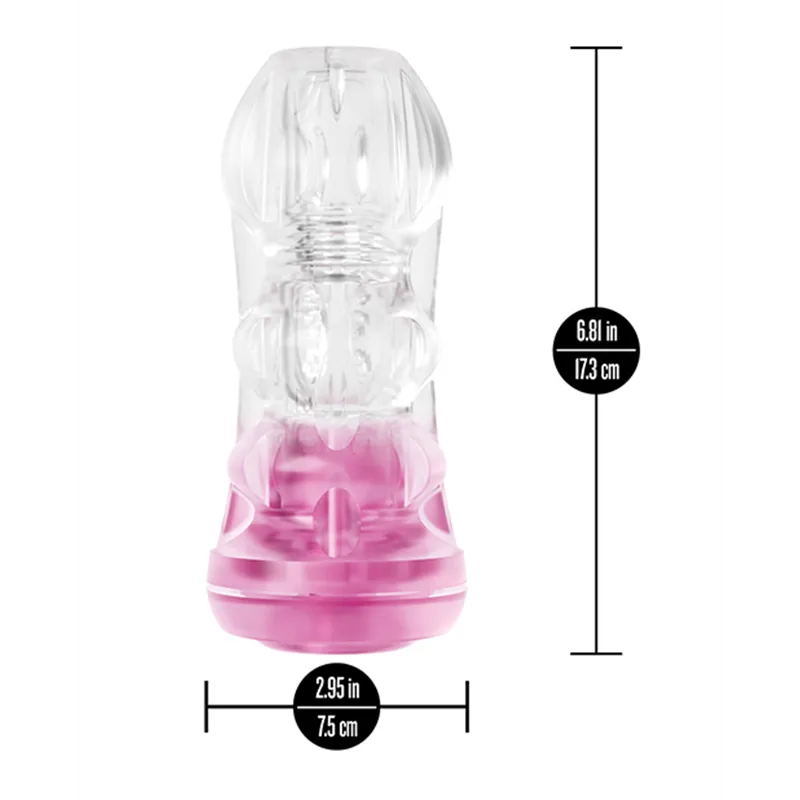 Pink Pussy Stroker with Four Stroking Chambers