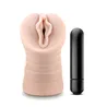 Vibrating Pocket Stroker with Nubbed Interior